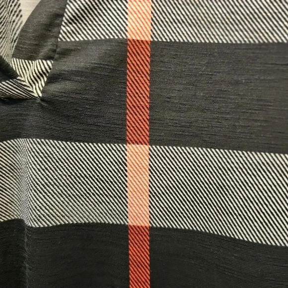 Otolemur Women's 3/4 Sleeve Casual Plaid Shirt Top - Picture 4 of 5